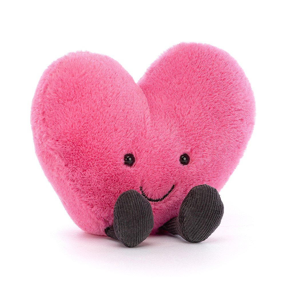 JellyCat - Amuseable Hot Pink Heart