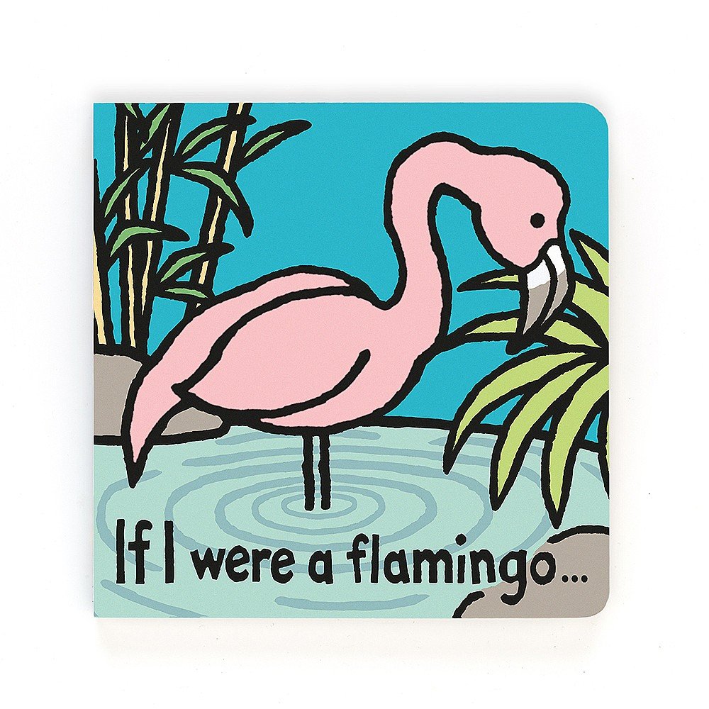 JellyCat - If I Were A Flamingo Book