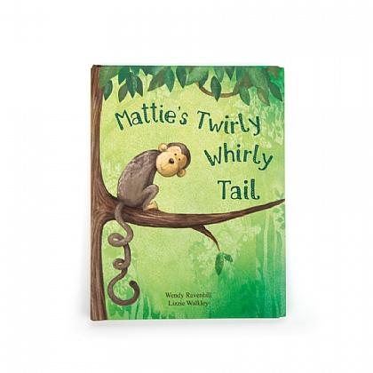 JellyCat Mattie's Twirly Tail Book