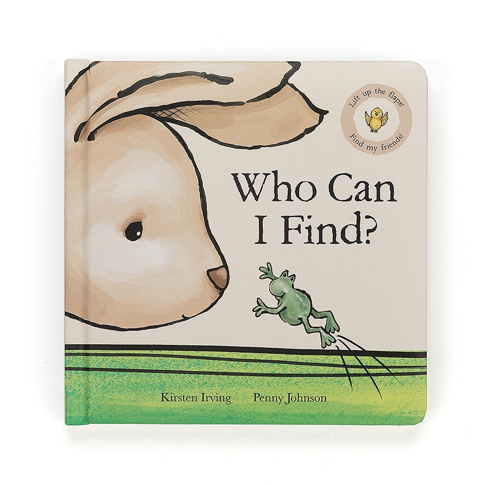 Jelly Cat - Who Can I Find? Book