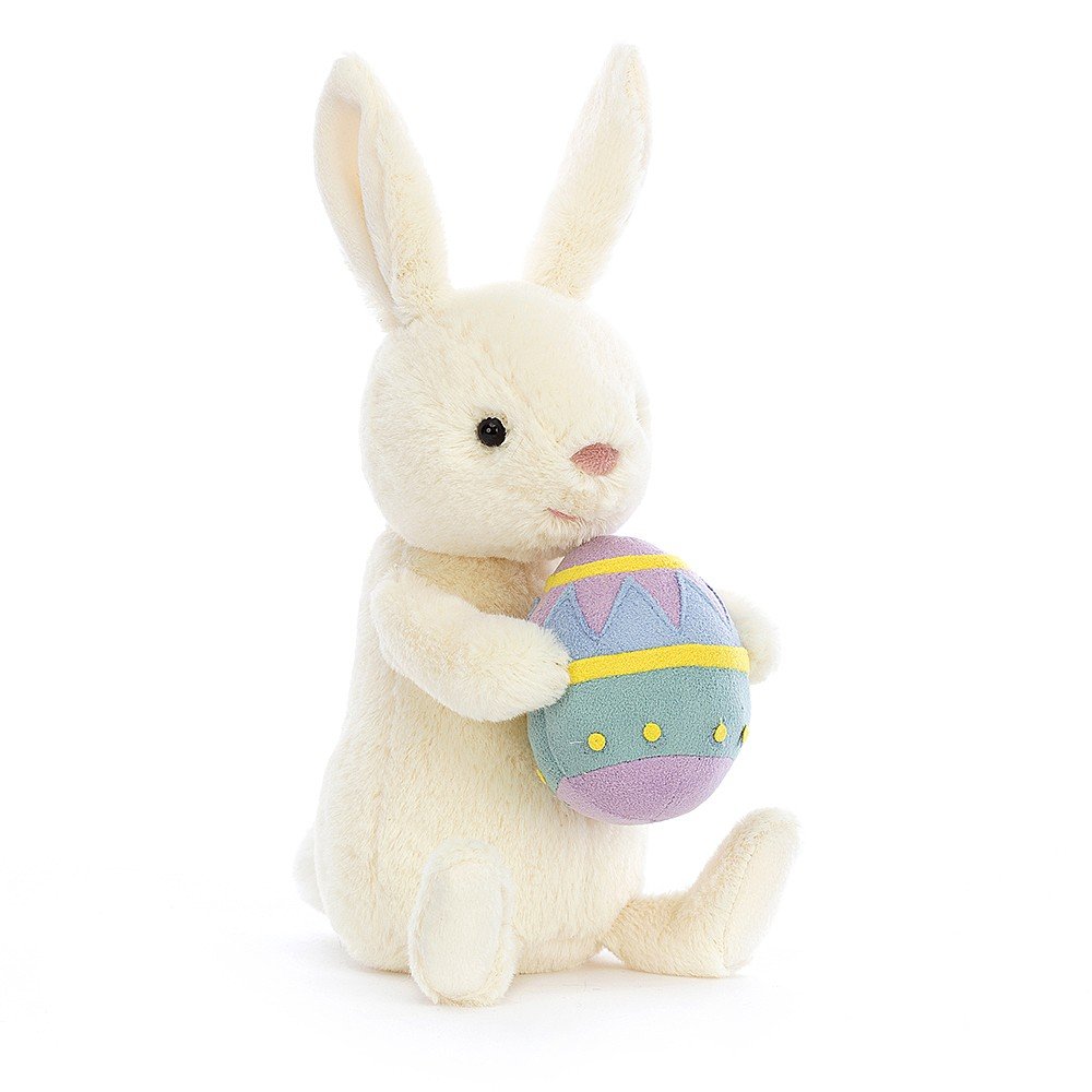 JellyCat - Bobbi Bunny with Easter Egg