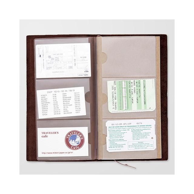 Traveler's Company - Notebook Refill - Regular Size - Business Card File