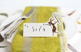 Hester & Cook Butterfly Hunt Place Card