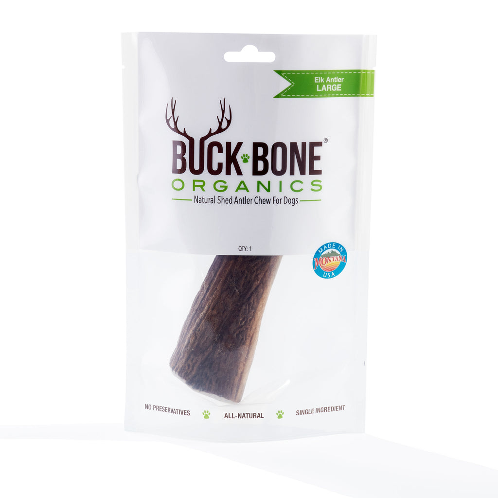 Buck Bone Organics - Elk Antler Dog Chew, Large