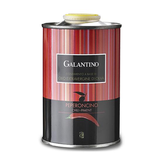 ZIA PIA - Chili Pepper (Peperoncino) Extra Virgin Olive Oil by Galantino 250 ml