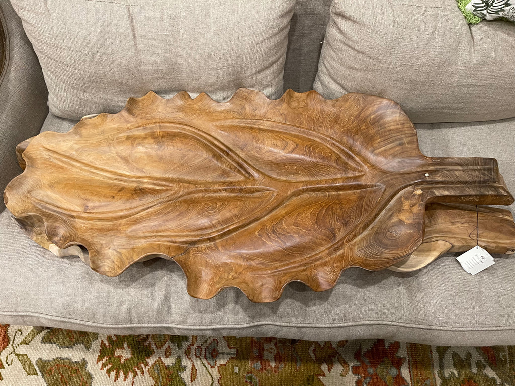 Zodax- Bali Reclaimed Teak Root- Leaf