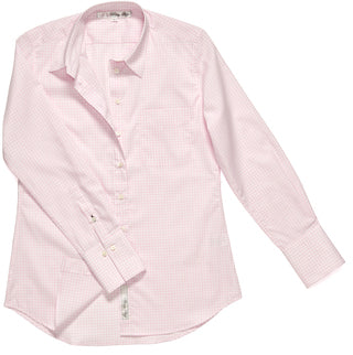 Claridge + King - His is Hers Shirt-Pink-Gingham