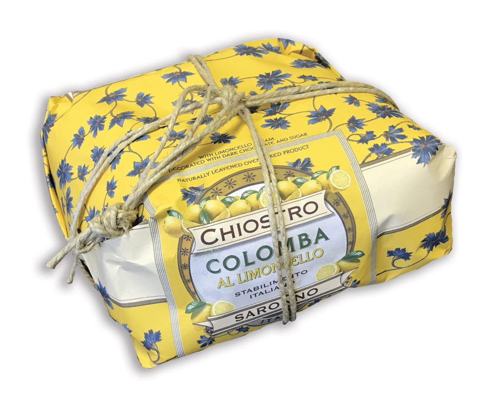 ZIA PIA -Limoncello Colomba Easter Cake, Hand Wrapped