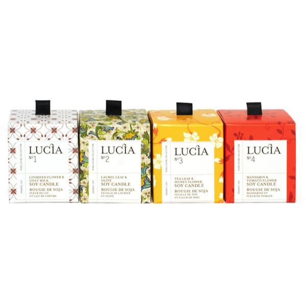 Lucia - Assorted Travel Size Candle Sets Fragrance 1-4