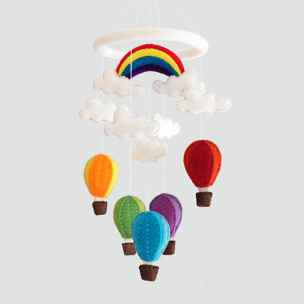 The Winding Road - Hot Air Balloon Mobile