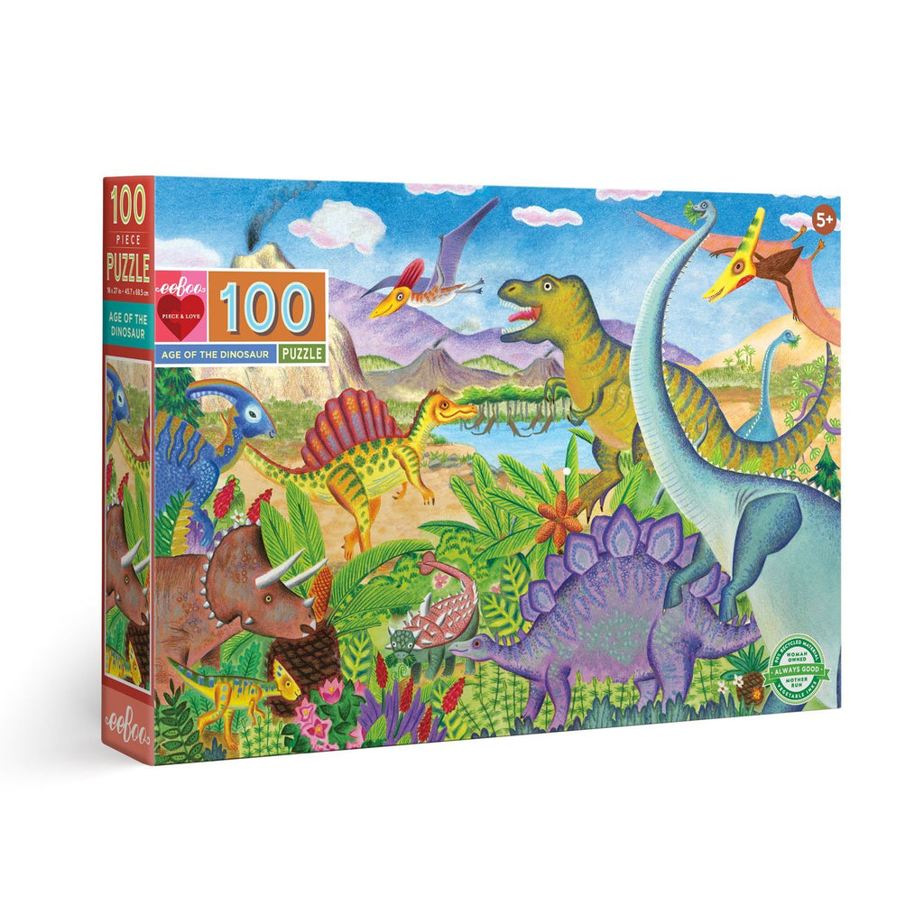 Eeboo - Age of the Dinosaur Puzzle