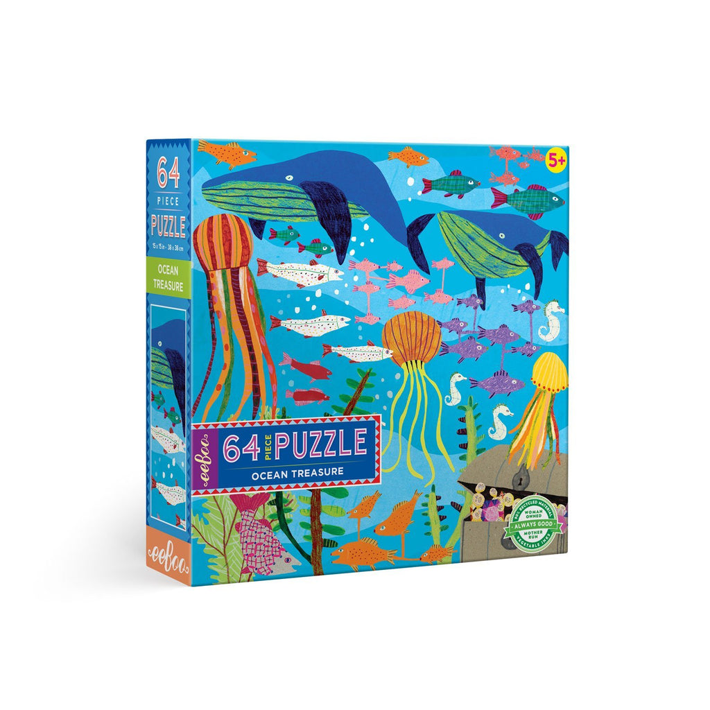 Eeboo - Ocean Treasure Puzzle