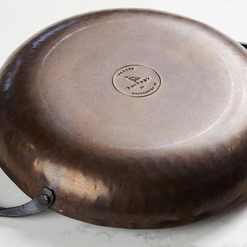 Smithey Ironware -  No. 12 Carbon Steel Round Roaster
