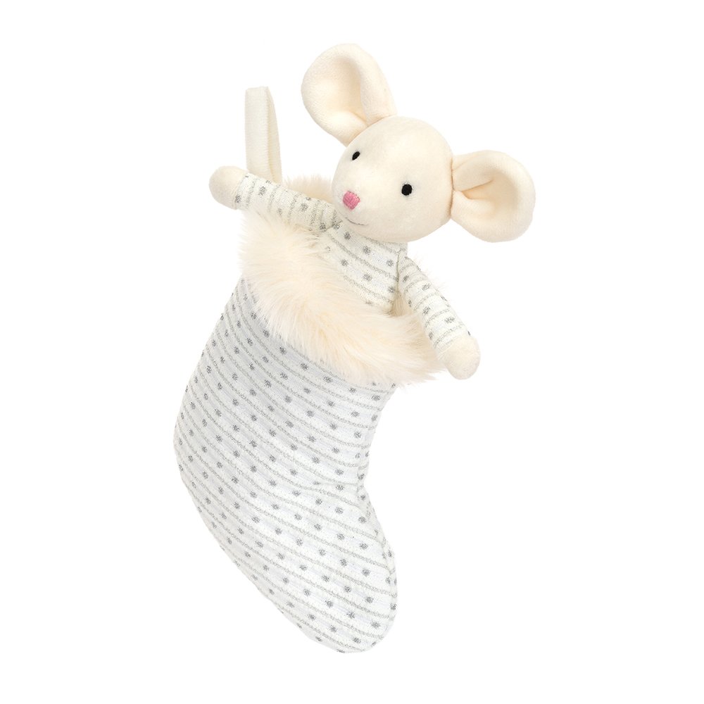 JellyCat - Shimmer Stocking Mouse