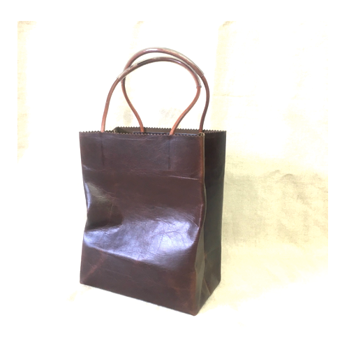 Brave Brown Bag - LSC Wax Leather Midi