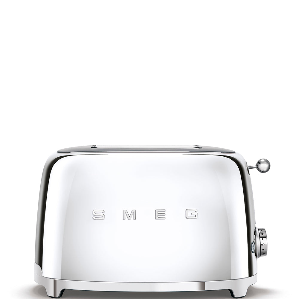 Smeg - E2 Slice Toaster, Chrome