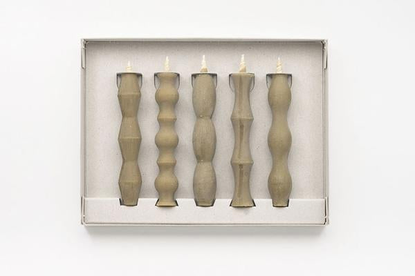 Takazawa Candle - Japanese Candle Nanao (Set of 5)