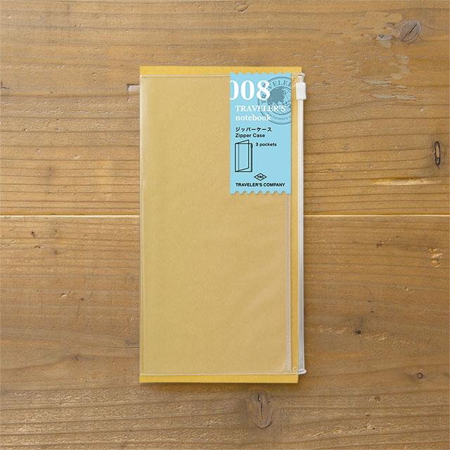 Traveler's Company - Notebook Refill - Regular Size - Zipper Case