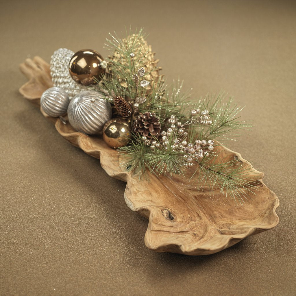 Zodax- Bali Reclaimed Teak Root- Leaf