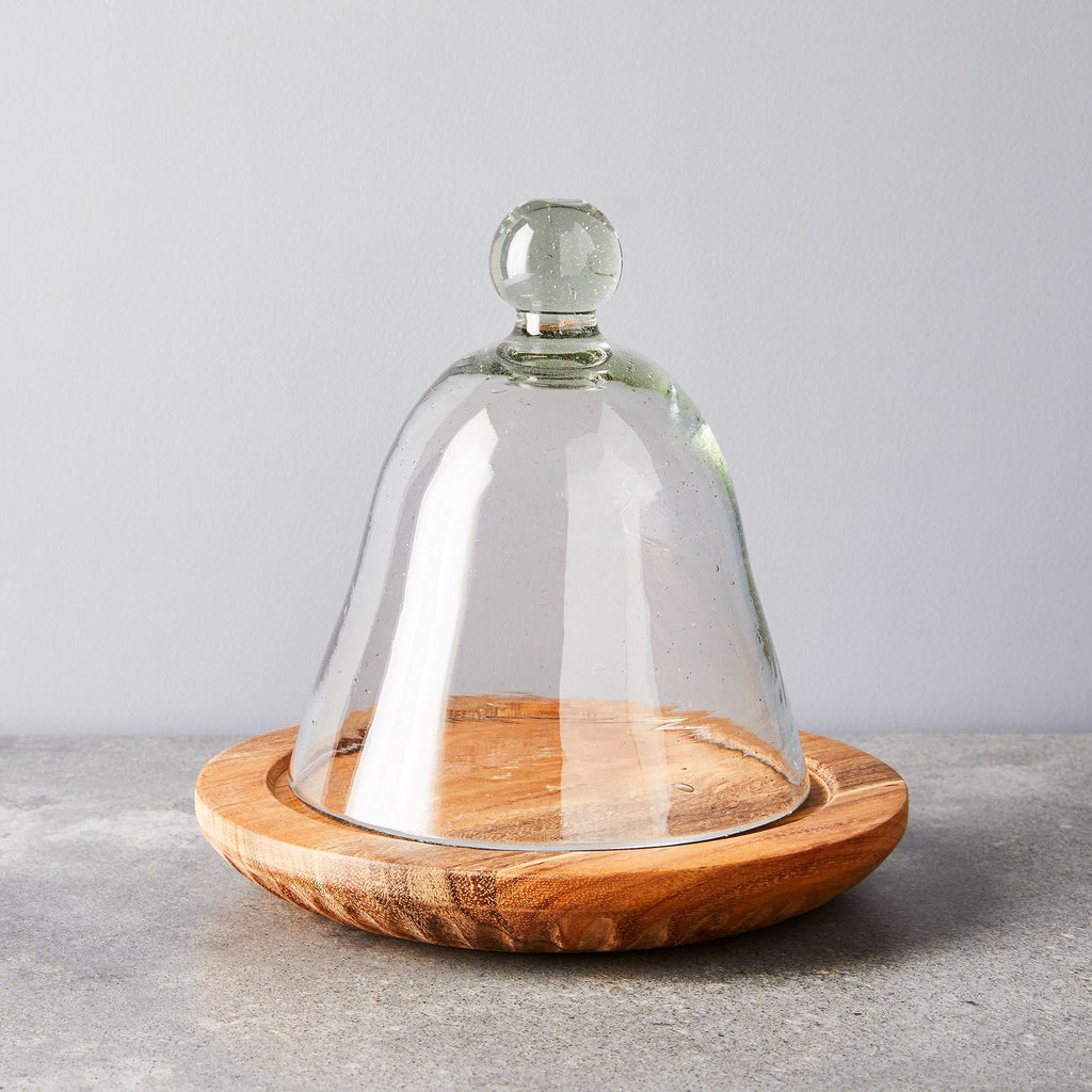 Cheese  Sombremesa - Caro Cheese Board with Cloche- Round-Oval