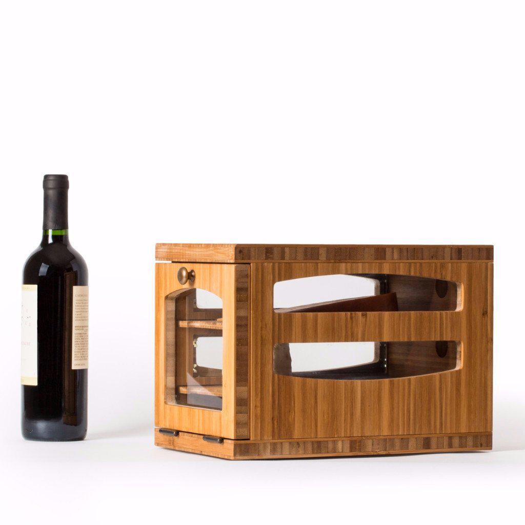 Cheese Grotto Classico with Bamboo Shelf Servers