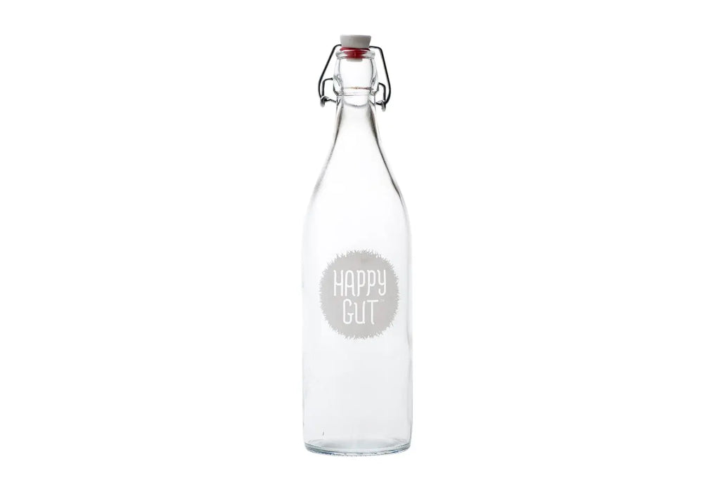 Happy Gut Clear Swivel Top Bottle