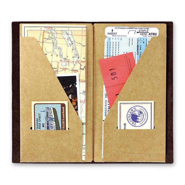 Traveler's Company - Notebook Refill - Regular Size -Kraft File