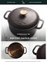 Smithey Ironware - Dutch Oven, 5.5 Qt