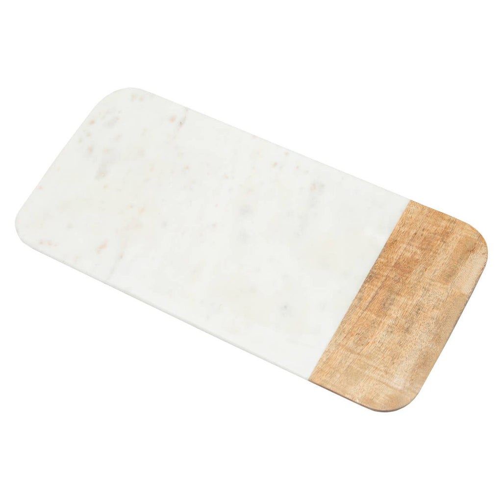 Caravan Home Decor - Marble & Wood Cheese Board