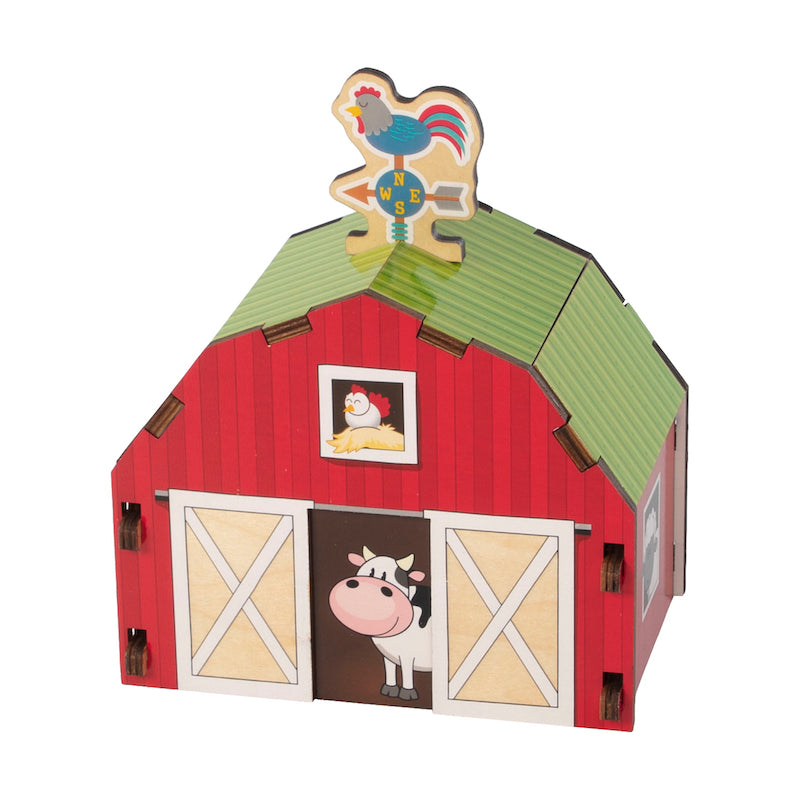 Build It Puzzle Barn