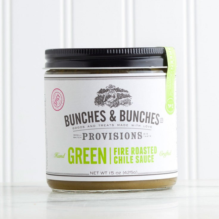 Bunches and Bunches - Green Fire Roasted Chile Sauce