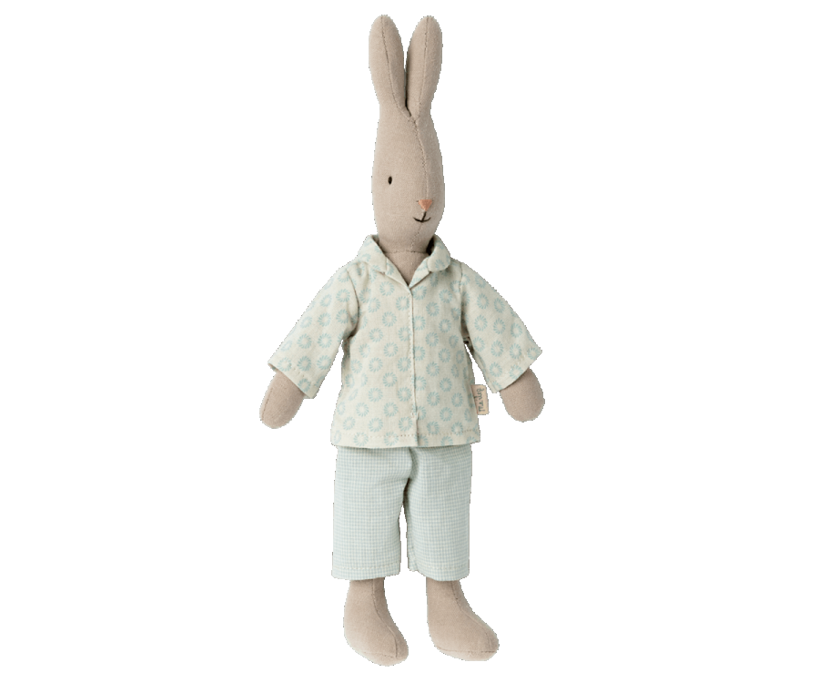 Maileg - Rabbit Size 1, Pyjamas, Green