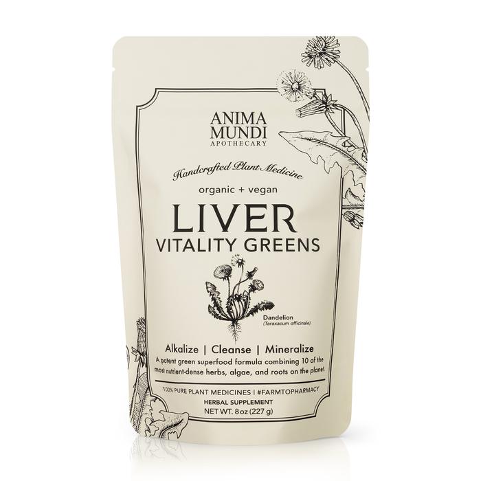 ANIMA MUNDI APOTHECARY- Liver Vitality : Organic Green Detox