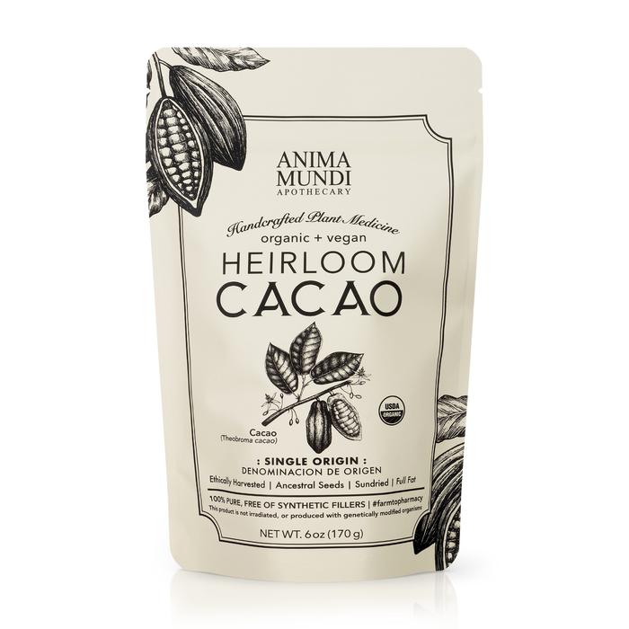 ANIMA MUNDI APOTHECARY- Cacao : Raw, Heirloom + Organic