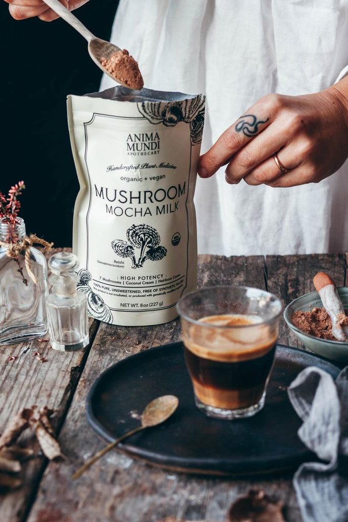 ANIMA MUNDI APOTHECARY- Mushroom Mocha Milk : Adaptogenic Creamer