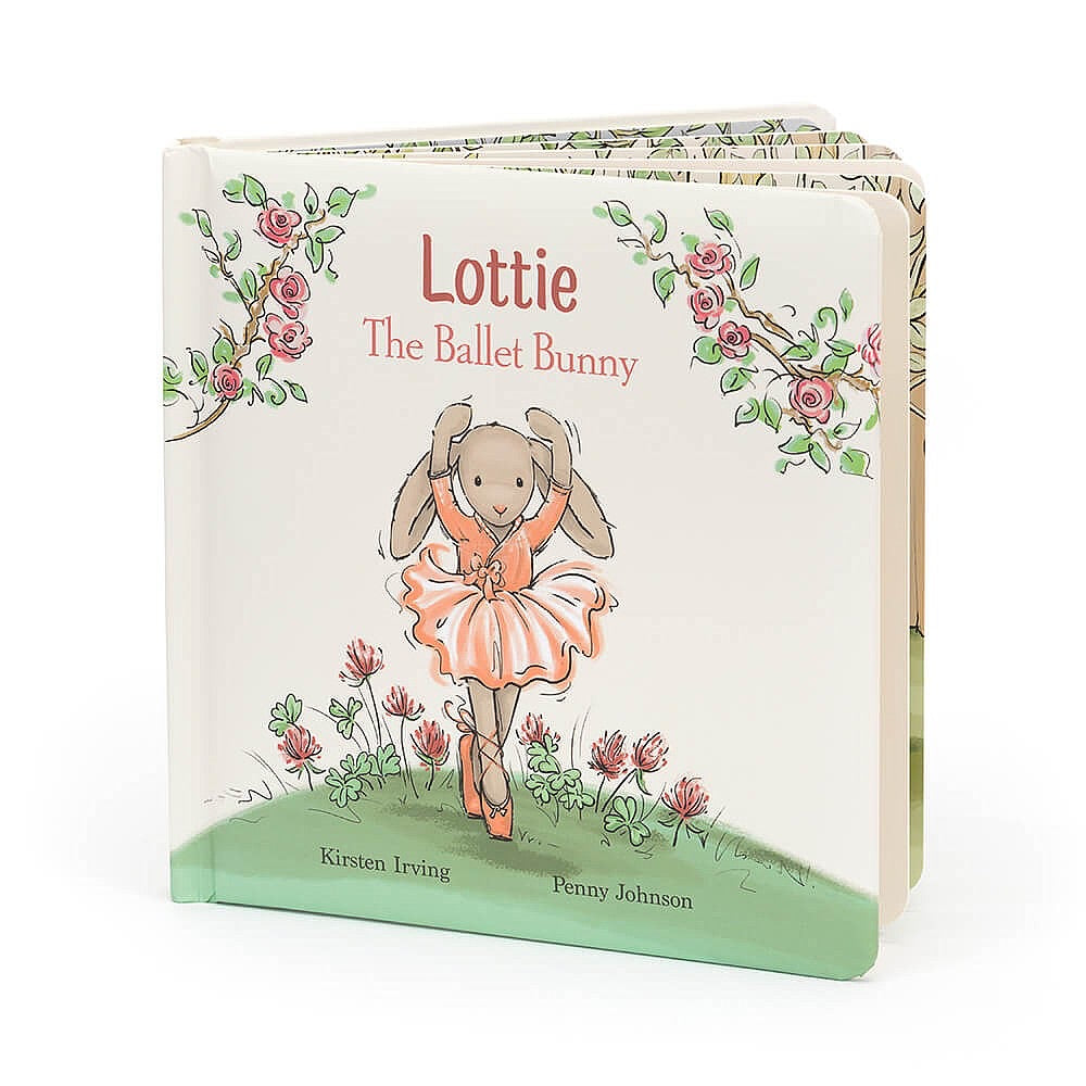 JellyCat - Lottie the Ballet Bunny Book