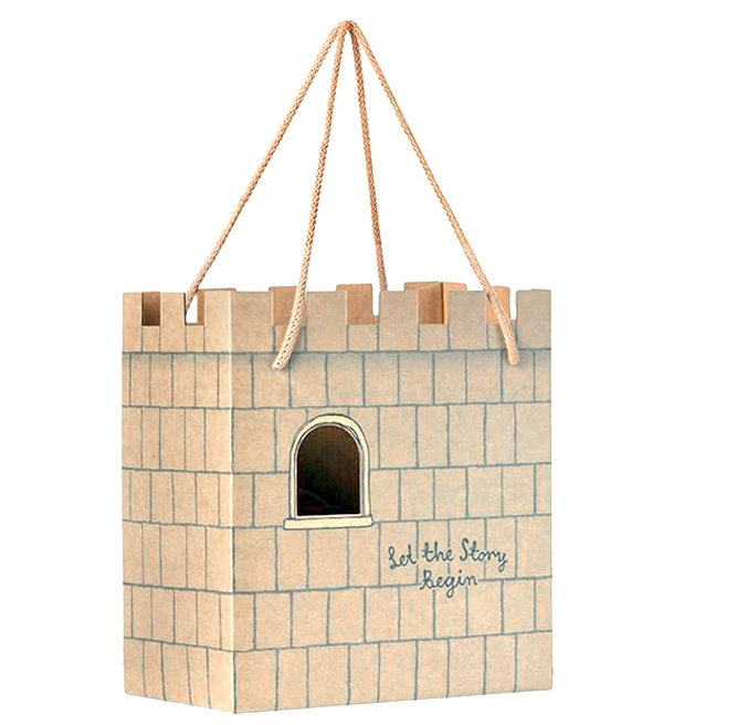 Maileg - Paper bag Castle, Let the Story Begin