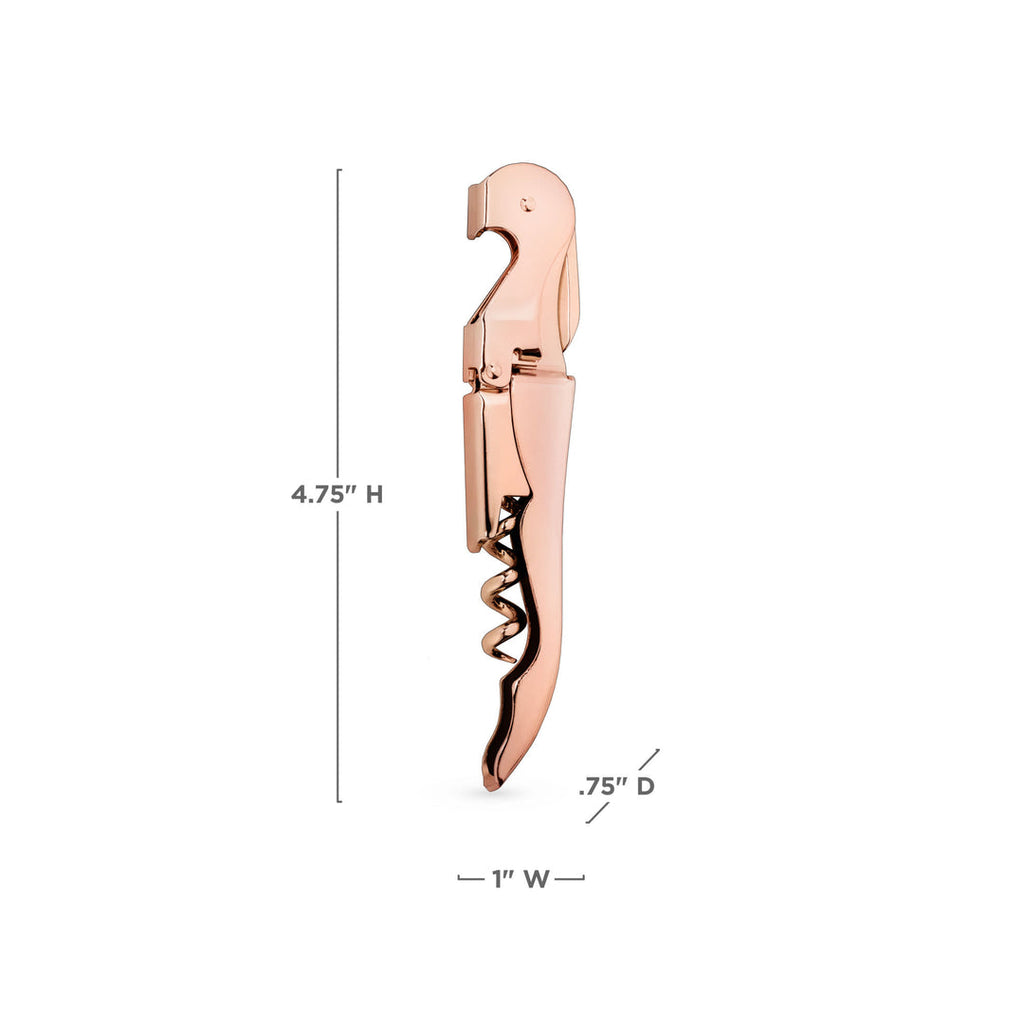 Viski - Copper Signature Double Hinged Corkscrew
