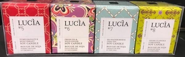 Lucia - Assorted Travel Size Candle Sets Fragrance 5-8