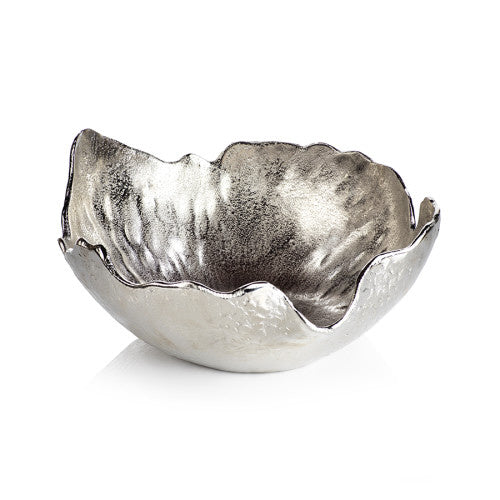 Zodax Val Gardena Organic Design Metal Bowl