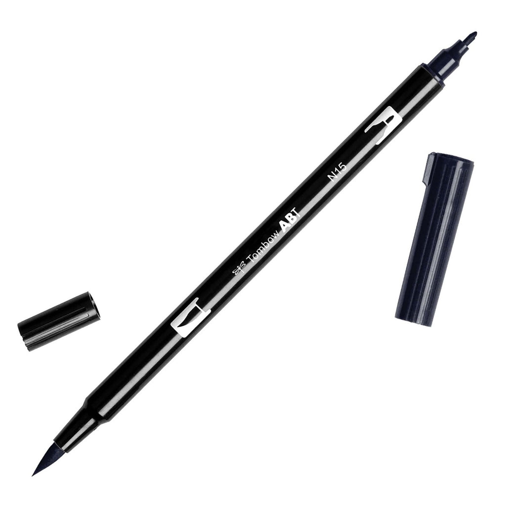 Tombow - Dual Brush Pen Art Marker - Black