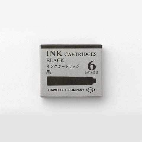 Traveler's Company - Brass Fountain Pen Ink Cartridges - Black